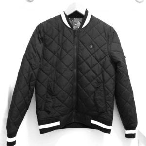 Vans reversible puffer bomber jacket.